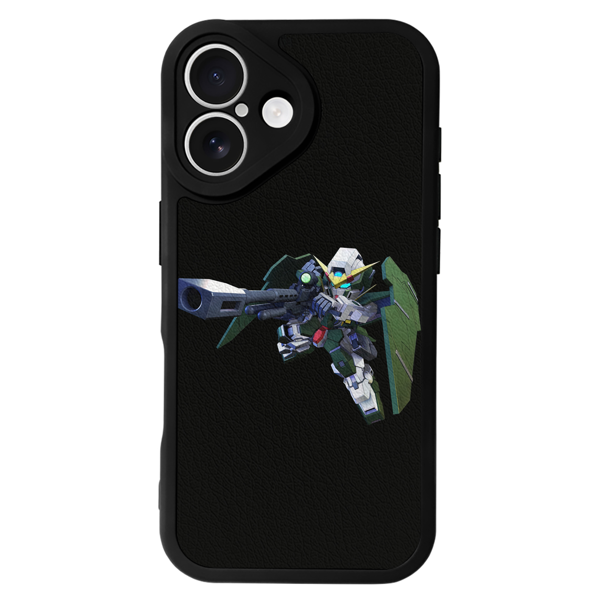 （画像用） 機動戦士ガンダム Mobile Suit Gundam 【iPhone 16シリーズ対応】シリコンスマホケース（レザー調） 材質：シリコン